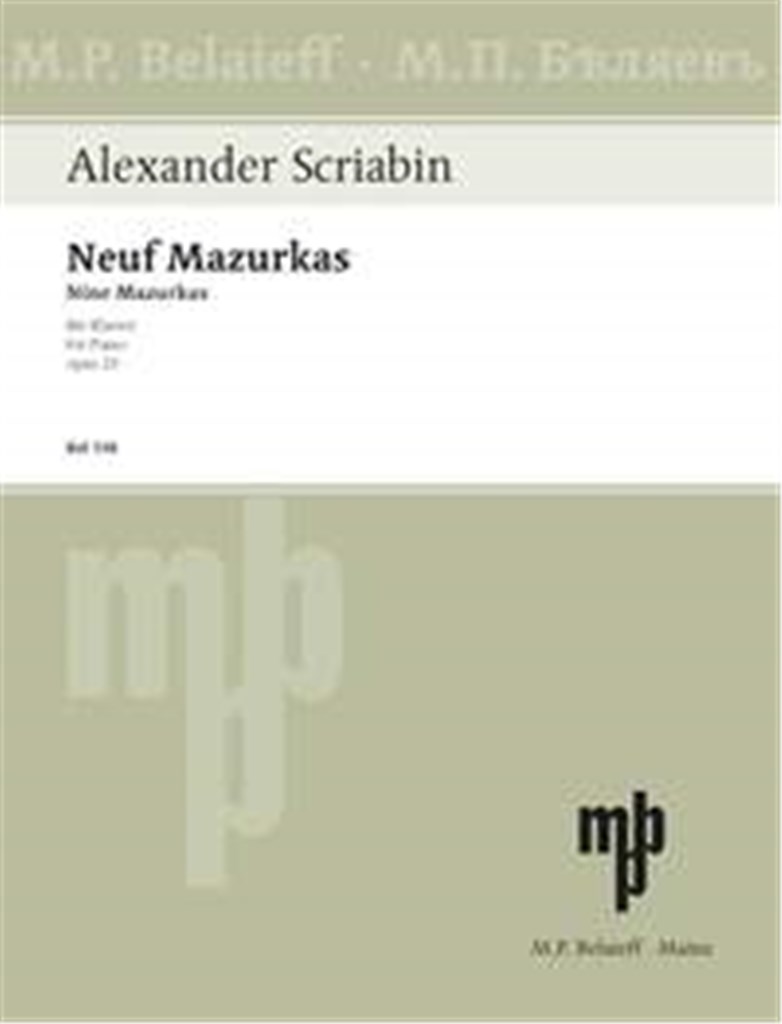 9 Mazurkas Opus 25